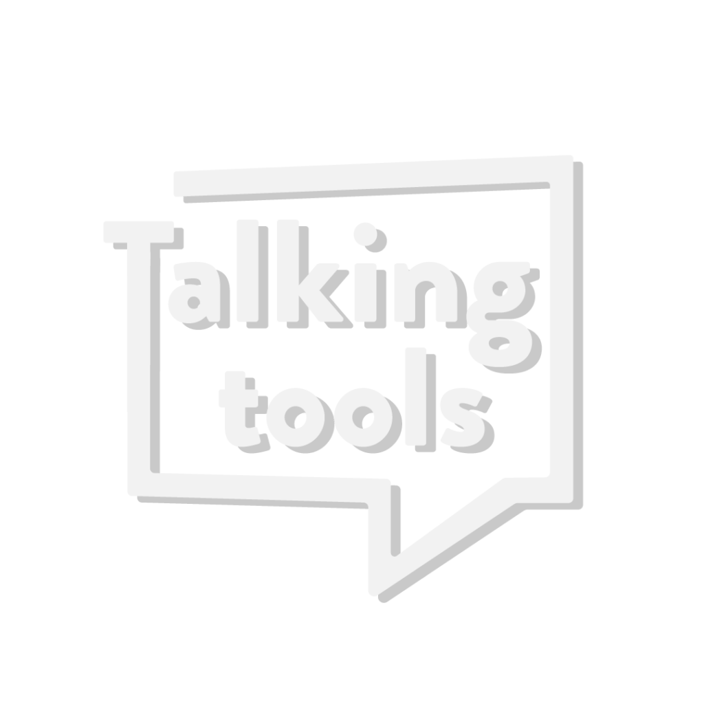 talking tools logo wit